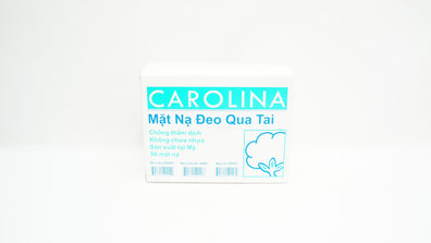 Carolina 400601/400602/400603 Earloop Anti-Fluid Face Mask - Box of 50